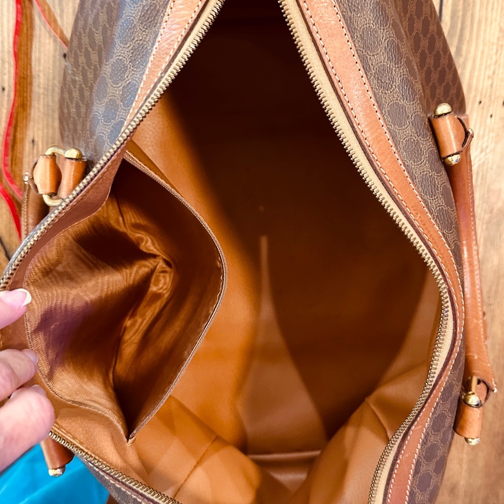 Celine Macadam Coated Canvas travel Bag - Picture 9 of 15